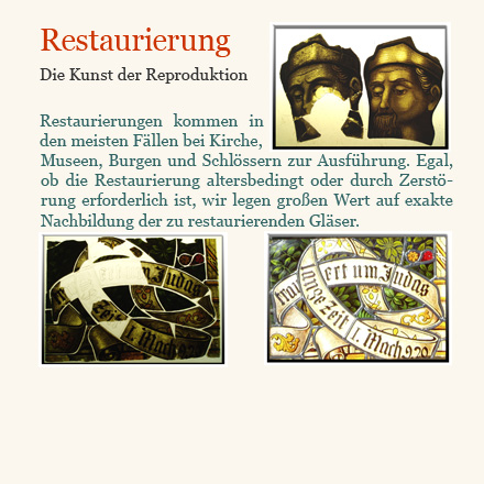 Restaurierung - Die Kunst der Reproduktion